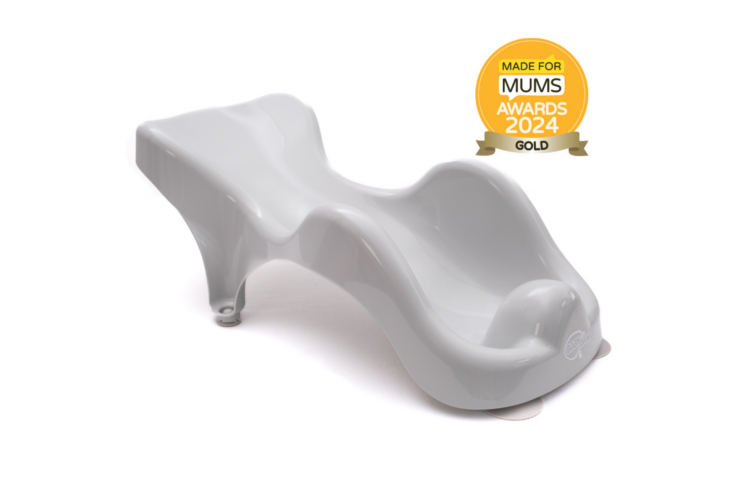 WarmWave Baby Bath Support Newborn Grey