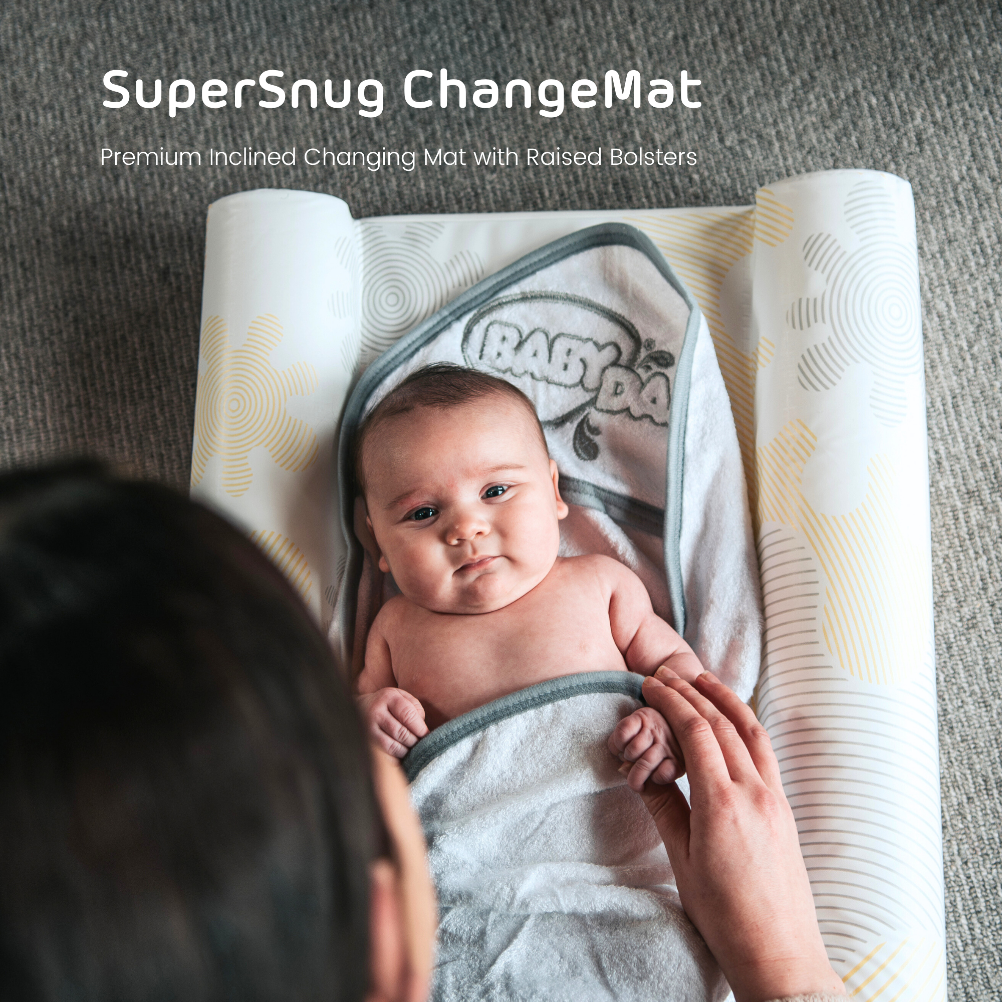 Lemon Baby Changing Mat