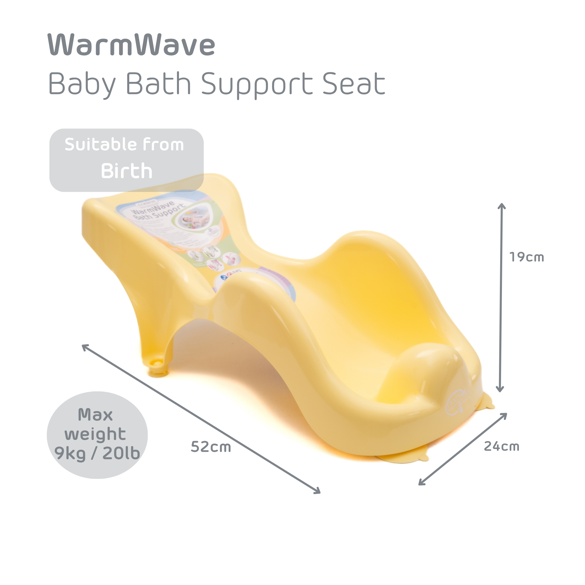 Lemon Baby Bath Support